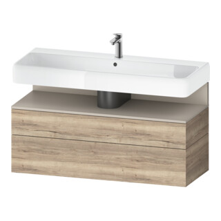 Duravit Meuble sous-lavabo Qatego 119x47x59 cm, T avec E ma, 1 porte, avec B