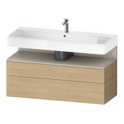 Duravit Meuble sous-lavabo Qatego 119x47x59 cm, T avec/É N, 1 porte, avec niches-1