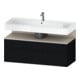 Duravit Meuble sous lavabo Qatego 119x47x59 cm, T avec/É s, 1 porte, avec niche-1