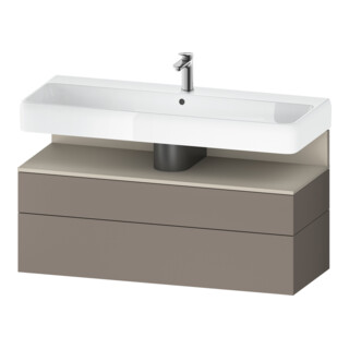 Duravit Meuble sous lavabo Qatego 119x47x59 cm, T m/ba m, 1 porte, m B