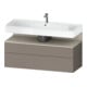 Duravit Meuble sous lavabo Qatego 119x47x59 cm, T m/ba m, 1 porte, m B-1