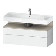 Duravit Meuble sous lavabo Qatego 119x47x59 cm, T m/we m, 1 porte, m B