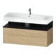 Duravit Meuble sous lavabo Qatego 119x47x59cm, E sw/E N, 1 porte, 1 tiroir-1