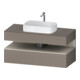 Duravit Meuble sous lavabo Qatego 120x55x60 cm, blanc, 1 tiroir-1