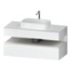 Duravit Meuble sous lavabo Qatego 120x55x60 cm, blanc mat, 1 tiroir-1