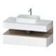 Duravit Meuble sous lavabo Qatego 120x55x60 cm, blanc mat, 1 tiroir-1