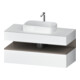 Duravit Meuble sous lavabo Qatego 120x55x60 cm, blanc mat, Pl, niche-1