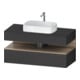 Duravit Meuble sous-lavabo Qatego 120x55x60 cm, E Ma/Gris m, Pl, niches-1
