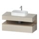 Duravit Meuble sous lavabo Qatego 120x55x60 cm, E Ma/t m, Pl, 1 tiroir-1