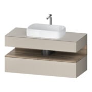 Duravit Meuble sous-lavabo Qatego 120x55x60 cm, E Ma/t m, Pl, niches-1
