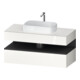 Duravit Meuble sous-lavabo Qatego 120x55x60 cm, gris/blanc, PL, niche-1