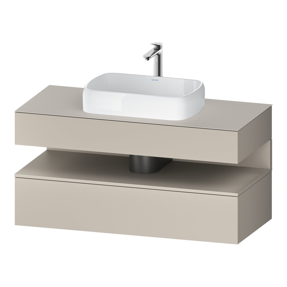 Duravit Meuble sous lavabo Qatego 120x55x60 cm, T ma, console, niche