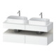 Duravit Meuble sous lavabo Qatego 140x55x60 cm, blanc mat/plaque, B bs, B-1