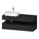 Duravit Meuble sous lavabo Qatego 140x55x60 cm, E blanc/gris m, Pl, B l, B-1
