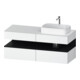 Duravit Meuble sous lavabo Qatego 140x55x60 cm, E ch/bl m, Pl, B r, B-1