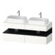 Duravit Meuble sous-lavabo Qatego 140x55x60 cm, E ch/bl, Pl, B bs, B-1