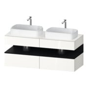 Duravit Meuble sous-lavabo Qatego 140x55x60 cm, E ch/bl, Pl, B bs, B