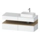 Duravit Meuble sous-lavabo Qatego 140x55x60 cm, E na/we m, Pl, B r, B-1