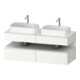 Duravit Meuble sous-lavabo Qatego 140x55x60cm, blanc mat, Pl, B bs, B-1