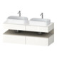 Duravit Meuble sous-lavabo Qatego 140x55x60cm, T m/blanc, Pl, B bs, B-1