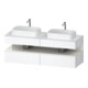 Duravit Meuble sous lavabo Qatego 160x55x60 cm, blanc brillant/blanc mat, Pl, B bs, B-1