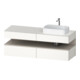 Duravit Meuble sous-lavabo Qatego 160x55x60 cm, blanc mat, à droite-1