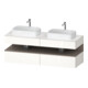 Duravit Meuble sous lavabo Qatego 160x55x60 cm, blanc mat, placage, B bs, B-1