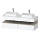Duravit Meuble sous lavabo Qatego 160x55x60 cm, blanc mat, placage, B bs, B-1