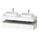 Duravit Meuble sous lavabo Qatego 160x55x60 cm, blanc mat, plancher, B bs, B-1