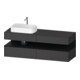 Duravit Meuble sous-lavabo Qatego 160x55x60 cm, E blanc/gris m, Pl, B l, B-1