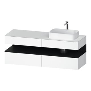Duravit Meuble sous-lavabo Qatego 160x55x60 cm, E ch/no m, Pl, B r, B