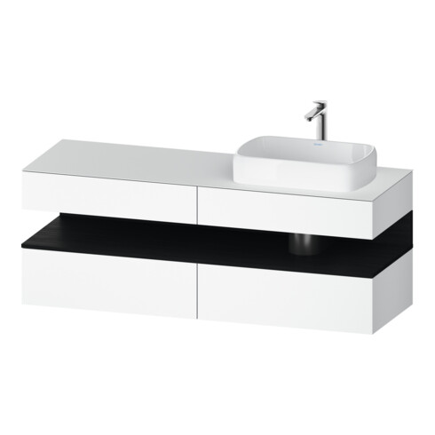 Duravit Meuble sous-lavabo Qatego 160x55x60 cm, E ch/no m, Pl, B r, B