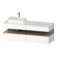 Duravit Meuble sous-lavabo Qatego 160x55x60 cm, E Ma/w m, Pl, gauche-1