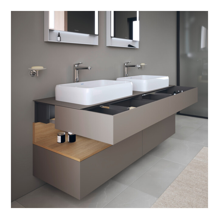 Duravit Meuble sous-lavabo Qatego 160x55x60 cm, E na/b m, Pl, B bs, B