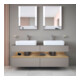 Duravit Meuble sous-lavabo Qatego 160x55x60 cm, E na/b m, Pl, B bs, B