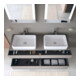 Duravit Meuble sous-lavabo Qatego 160x55x60 cm, E na/b m, Pl, B bs, B