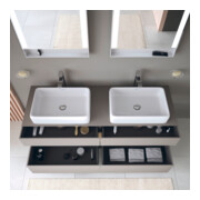 Duravit Meuble sous-lavabo Qatego 160x55x60 cm, E na/b m, Pl, B bs, B-5