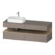 Duravit Meuble sous-lavabo Qatego 160x55x60 cm, E na/b m, Pl, B l, niche-1