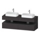Duravit Meuble sous lavabo Qatego 160x55x60 cm, gris m/Gr m, Pl, B bs, B-1
