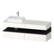 Duravit Meuble sous lavabo Qatego 160x55x60 cm, gris/marbre, placage, brillant-1