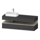 Duravit Meuble sous lavabo Qatego 160x55x60 cm, T avec Gr, Pl, B l, niche-1
