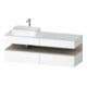 Duravit Meuble sous lavabo Qatego 160x55x60 cm, T m/we m, Pl, B l, niche-1