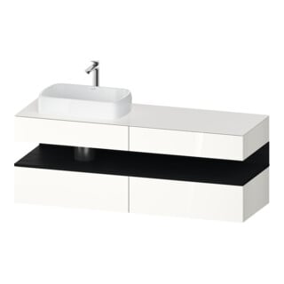 Duravit Meuble sous-lavabo Qatego 160x55x60cm, E ch/bl, Pl, B l, B