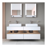 Duravit Meuble sous-lavabo Qatego 160x55x60cm, E Ma/w m, Pl, B bs, B-4