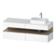 Duravit Meuble sous lavabo Qatego 160x55x60cm, E Ma/w m, Pl, côté évier droit-1