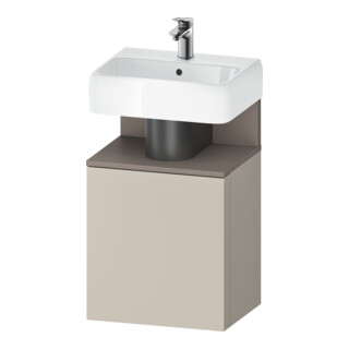 Duravit Meuble sous-lavabo Qatego 44x35x64,5 cm, 1 porte, droite, bas. m/tau ma
