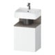 Duravit Meuble sous-lavabo Qatego 44x35x64,5 cm, 1 porte, porte à gauche, mat/blanc-1