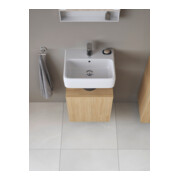 Duravit Meuble sous-lavabo Qatego 44x35x64,5 cm, 1 porte, T. droite, chêne naturel-5
