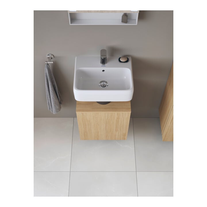 Duravit Meuble sous-lavabo Qatego 44x35x64,5 cm, 1 porte, T. droite, chêne naturel