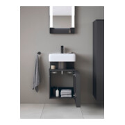 Duravit Meuble sous-lavabo Qatego 44x35x64,5 cm, 1 porte, T. droite, graphite mat-2